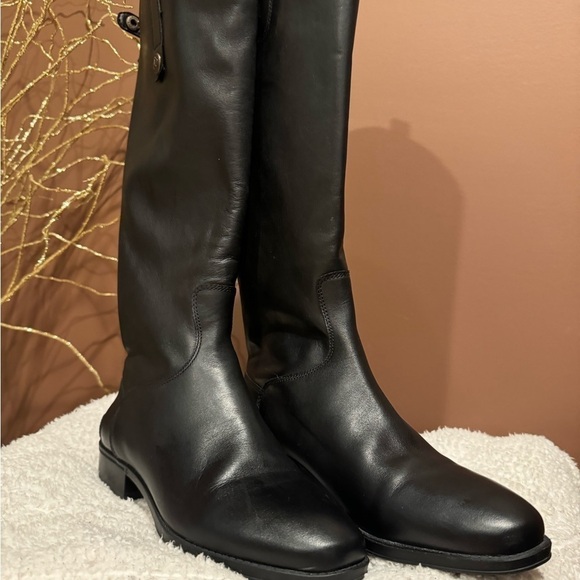 Sam Edelman knee-length riding boots, size 8 1/2 - Picture 5 of 17